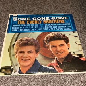 The Everly Brothers LP Gone Gone Gone 1965 Warner Brothers Vinyl